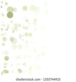 Bubbles Circle Dots Unique Colorful Bright Vector Background