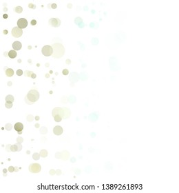 Bubbles Circle Dots Unique Colorful Bright Vector Background