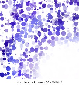Bubbles Circle Dots Unique Purple Bright Vector Background