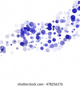 Bubbles Circle Dots Unique Purple Bright Vector Background