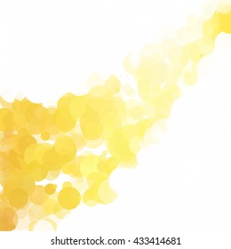 Bubbles Dot Circle Unique Blue Bright Vector Background