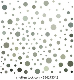 Bubbles, dots or circles background. Abstract geometric funny colored pattern for your design.