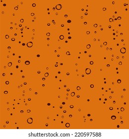 Bubbles Fizzy Drink Seamless Pattern