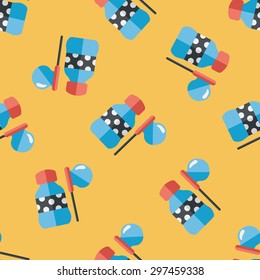 bubbles flat icon,eps10 seamless pattern background