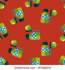 bubbles flat icon,eps10 seamless pattern background