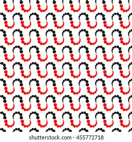 Bubbles geometric seamless pattern. Fashion graphic background design. Modern stylish abstract texture. Colorful template 4 prints, textiles, wrapping, wallpaper, website etc Stock VECTOR illustration