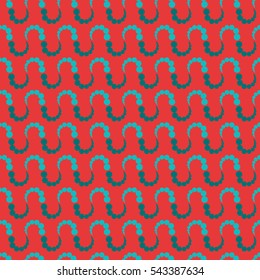 Bubbles geometric seamless pattern. Fashion graphic background design. Modern stylish abstract texture. Colorful template for prints, textiles, wrapping, wallpaper, website Stock VECTOR illustration