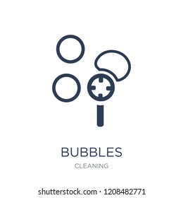 Bubbles icon. Trendy flat vector Bubbles icon on white background from Cleaning collection, vector illustration can be use for web and mobile, eps10