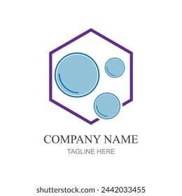 bubbles icon vector element design template web