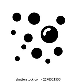 Bläschen Symbol Vektor Symbol Design Illustration