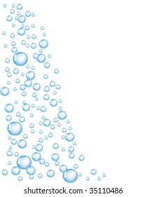 Bubbles On White Background Stock Vector (Royalty Free) 35110486 ...