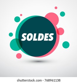 Diseño de ventas de burbujas