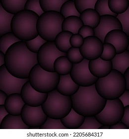 Bubbles seamless pattern texture and template. Multicolored. Colorful ornamental graphic design. Colored mosaic ornaments. Vector illustration. EPS10.