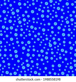 bubbles, seamless pattern vector illustration