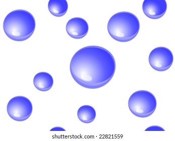 bubbles -  seamless wallpaper