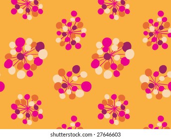 Bubbles seamless wallpaper