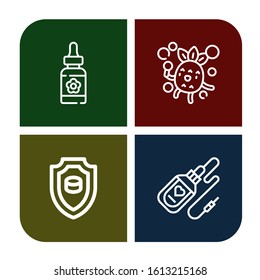 bubbles simple icons set. Contains such icons as Serum, Bubbles, Emblem, can be used for web, mobile and logo