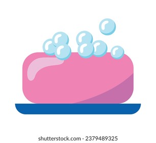 bubbles soap illustration vector isolated