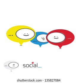 bubbles social icon