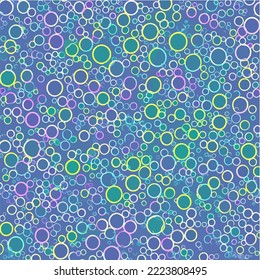 Bubbles, sparkle Pattern Background Illustration Vector Cartoon Drawing