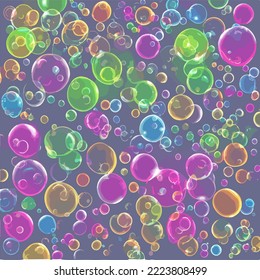 Bubbles, sparkle Pattern Background Illustration Vector Cartoon Drawing