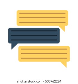bubbles speech dialog speak text