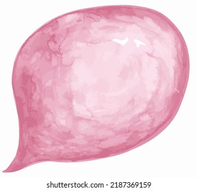bubbles speech pink  Hand drawn Colorful with dialog words social and banner online,vector