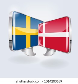 Bubbles and speech in swedish and danish