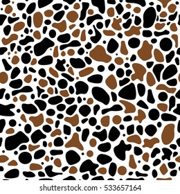 bubbles spots black beige brown background abstraction seamless repeating