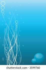Bubbles under water