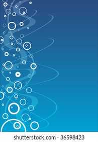 Bubbles under water