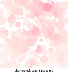 Bubbles exclusivo rosa brilhante fundo vetorial