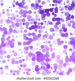 Bubbles Unique Purple Bright Vector Background