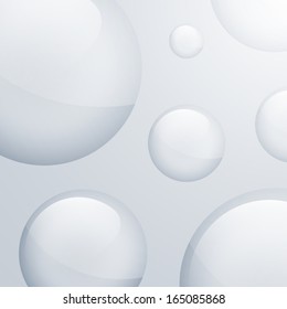 Bubbles vector background