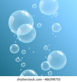 bubbles vector background