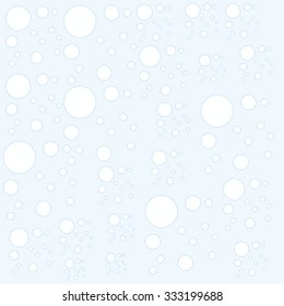bubbles vector background set