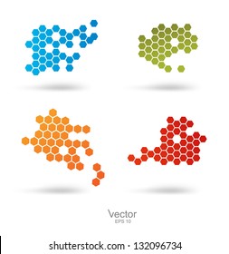bubbles Web Design Vector.