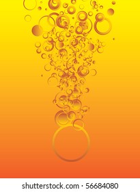 bubbling background