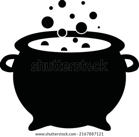 Bubbling Cauldron Witch Brew Halloween