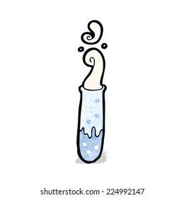 bubbling chemicals cartoon