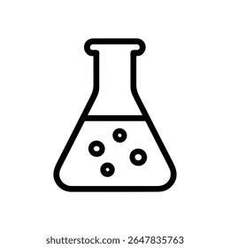 Bubbling concoction in Erlenmeyer flask. Icon symbol illustration - Powered by Shutterstock - Get 15% off with code: PIKWIZARD15