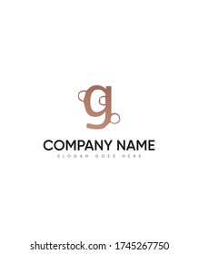 Blubbly fun Initialen Kleinbuchstaben Typ G Logo Vorlage, Vector Logo für Unternehmen und Firmenidentität 
