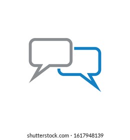 Buble chat icon Vector Illustration design Logo template