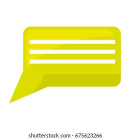 Buble chat symbol