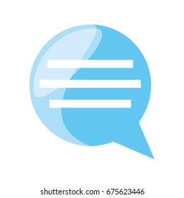 Buble chat symbol