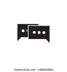 buble spech icon vector symbol template