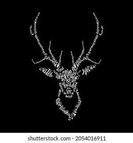 Buck Abstract Typography simple design