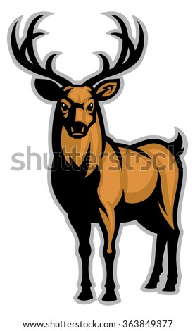 Buck mascot