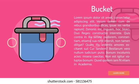 Bucket Conceptual Banner