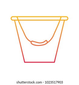 bucket container metal tool equipment